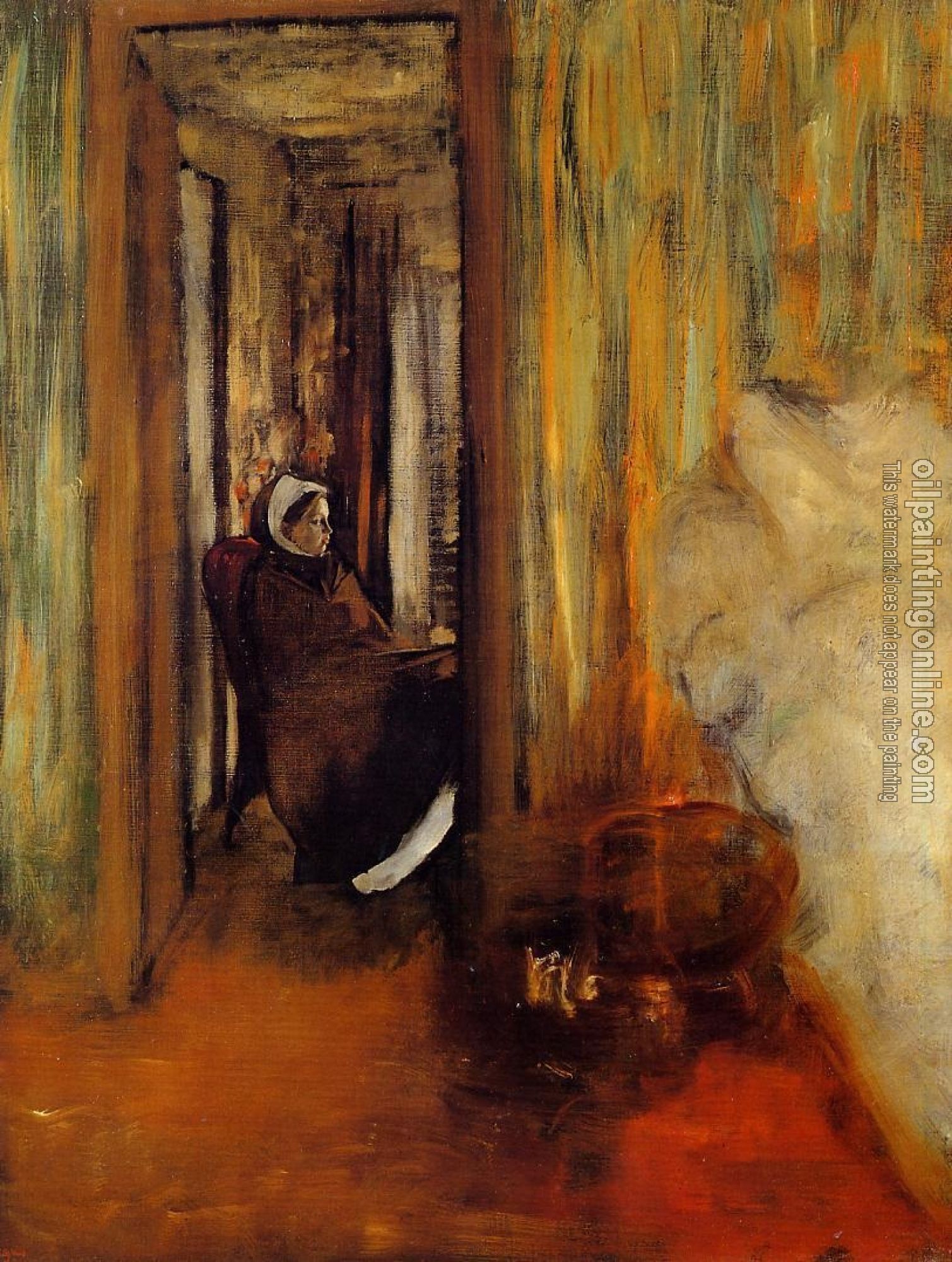 Degas, Edgar - The Nurse